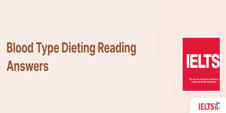 Blood Type Dieting Reading Answers